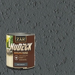ZAR NuDECK Wood and Concrete Restorative Coating 3,78 л Deep Charcoal
