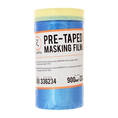 RoxelPro Pre-Taped Masking Film ROXTOP 900мм х 33м 336234