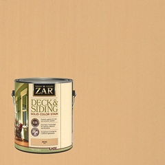 ZAR Solid Color Deck & Siding Exterior Stain 3,78 л Beige