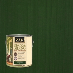 ZAR Solid Color Deck & Siding Exterior Stain 3,78 л Hunter Green