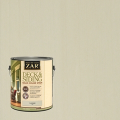 ZAR Solid Color Deck & Siding Exterior Stain 3,78 л Platinum