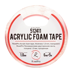 RoxelPro Acrylic Foam Tape 6 мм Прозрачная 512411